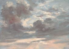 风景画大师康斯太勃尔的云和天空 高清大图欣赏