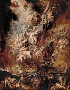 鲁本斯油画作品: 逆天使的堕落油画欣赏