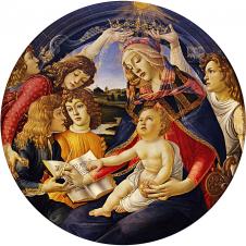 波提切利作品: 圣光普照的圣母子