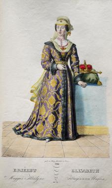 莫里茨·冯·施温德 Elisabeth von Luxemburg Litho