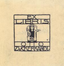 科罗曼·莫塞尔 Exlibris fur Otto Zuckerkandl