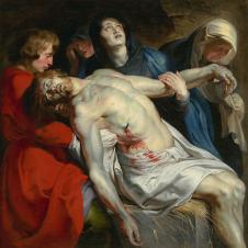 鲁本斯油画作品:埋葬基督油画欣赏
