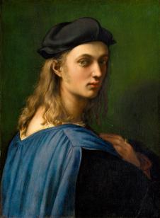 拉斐尔作品:男人肖像油画