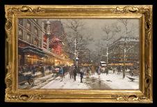 尤金加林拉洛作品: 巴黎街景雪景