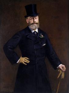 马奈作品:M.安東尼普鲁斯特肖像 Portrait Of M. Anton