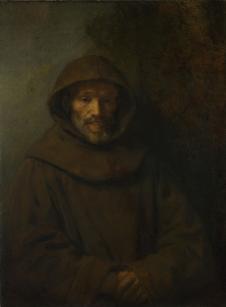 伦勃朗作品: 方济会的修士 - A Franciscan Friar