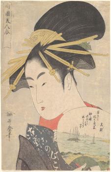 日本浮世绘美人图高清素材下载