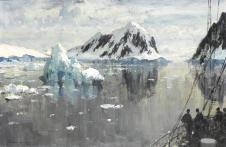 爱德华西戈作品: 冰川风景