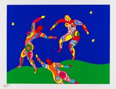 欧美抽象油画 NIKI DE SAINT-PHALLE-La danse 1993