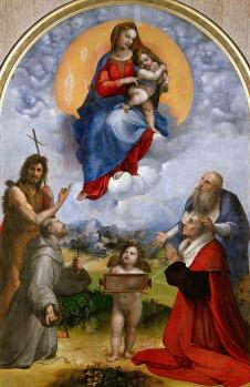 拉斐尔作品: 佛利诺的圣母