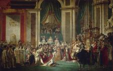 雅克路易大卫作品: 拿破仑加冕油画大图欣赏