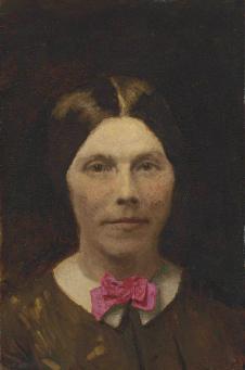 伊肯斯作品:Portrait of Miss Helen Parke