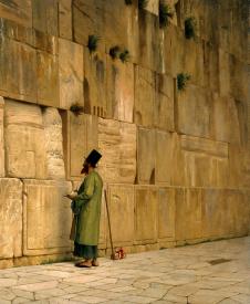 杰罗姆作品: 耶路撒冷的哭墙