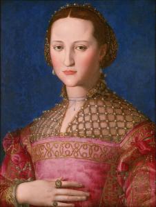 布伦奇诺作品:《托雷多的伊莲诺拉肖像》 Eleonora of Toledo