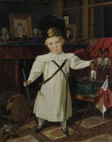 费迪南德·乔治·瓦尔特米勒  奥地利未来皇帝弗朗茨·约瑟夫一世肖像