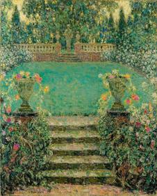 亨瑞塞蒂纳作品：花园的台阶　LES MARCHES DU JARDIN