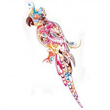 多联电脑装饰画设计素材之缤纷动物装饰画: 鹦鹉