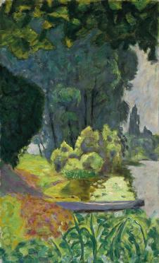 博纳尔油画:塞纳河畔