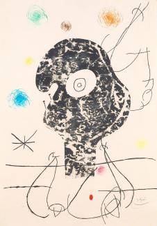 胡安·米罗作品:Joan Miró Espanja 1893-1983-Emehpy
