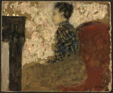 维亚尔作品: 坐着的女人