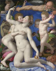 布伦齐诺作品:维纳斯和丘比特的寓言 An Allegory with Venus and Cupid