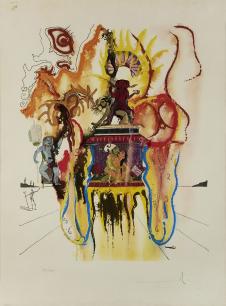 萨尔瓦多·达利:  Mystic (Indian) (Michler & Lopsinger 1396), 1973