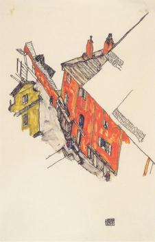 埃贡·席勒作品: 房子