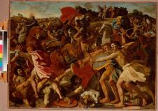 尼古拉斯·普桑: 约书亚的胜利 The Victory of Joshua over the Amalekites