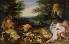 小勃鲁盖尔作品: 野兽和裸女