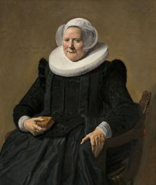 弗兰斯哈尔斯作品: 老妇人的肖像
