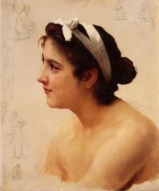 Study of a woman, for Offering to Love
