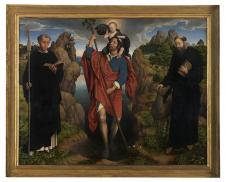 汉斯·梅姆林作品: 威廉．莫拉莱斯三联画 中 Triptych of Willem Moreel
