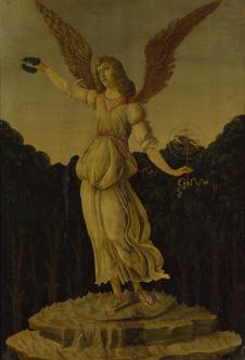 波提切利作品:忧伤的天使