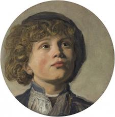 弗兰斯哈尔斯作品: 男孩肖像油画高清大图欣赏