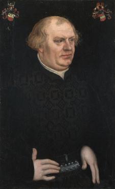 克拉纳赫作品:Portrait of a Man, probably Johann Fe