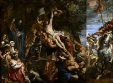 鲁本斯油画作品: 耶稣上十字架油画下载