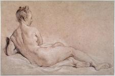 布歇作品: 女人裸体素描