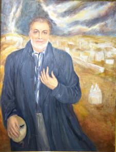 Portrait of national actor Boris Lutsenko