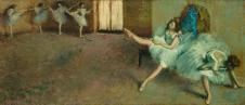 德加作品: 芭蕾舞女油画