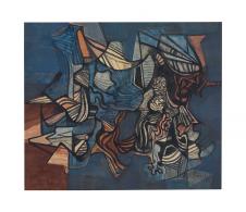 罗伯特·布雷·马克斯（Roberto Burle Marx）无题抽象画 11