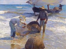 索罗拉作品: Pescadores Valencianos