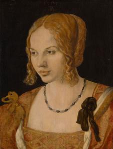 丢勒作品: 年轻的威尼斯女子肖像