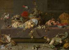 弗兰斯·斯尼德斯（Frans·Snyders） 鲜花和水果 Flowers and fruit