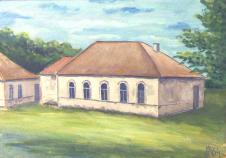 Mir synagogue 1964 教堂油画