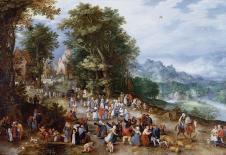勃鲁盖尔作品: a flemish fair