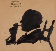 美国画家诺曼洛克威尔 Norman Rockwell 高清素描 速写作品 (40P)